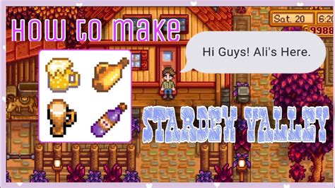 stardew valley pale ale|stardew valley pale ale recipe.